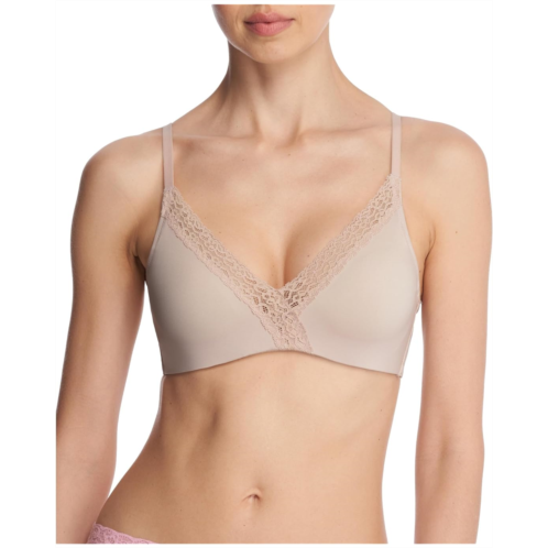 Womens Natori Simply Lace Contour Plunge Underwire Bra