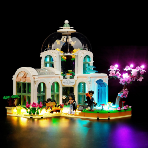 Rorliny LED Light Kit for Lego Friends Botanical Garden 41757 Building Set, Creative Lighting kit Compatible with Lego 41757 (Lights Only, No Lego Set)