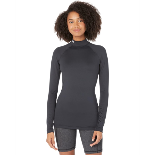 Womens Under Armour Authentics Mock Neck T-Shirt