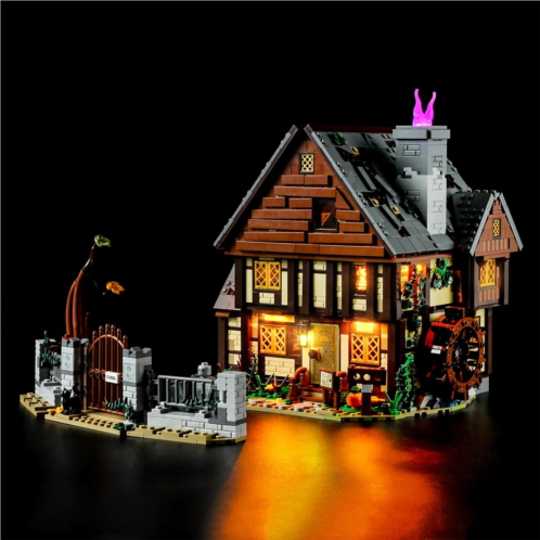 LIGHTAILING Light for Lego- 21341 Disney Hocus Pocus: The Sanderson Sisters Cottage - Led Lighting Kit Compatible with Lego Building Blocks Model - NOT Included The Model Set