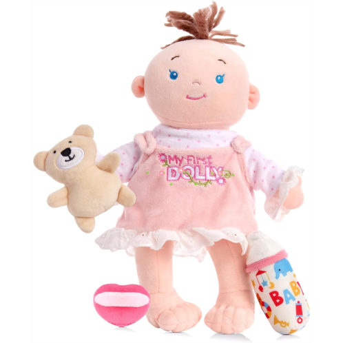 MYREBABY 12 Baby Stella Dolls ，Baby Stella Soft First Baby Doll for Ages 1 Year and Up ，Soft Baby Doll Set，Best Gift for Kids(Girl)