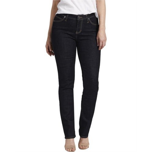 Jag Jeans Petite Ruby Mid-Rise Straight Leg Jeans