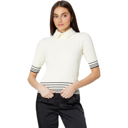 Ted Baker Morliee Puff Sleeve Fitted Sweater