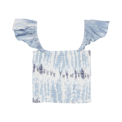 Vintage Havana Kids Ruffle Sleeve Top (Little Kids/Big Kids)