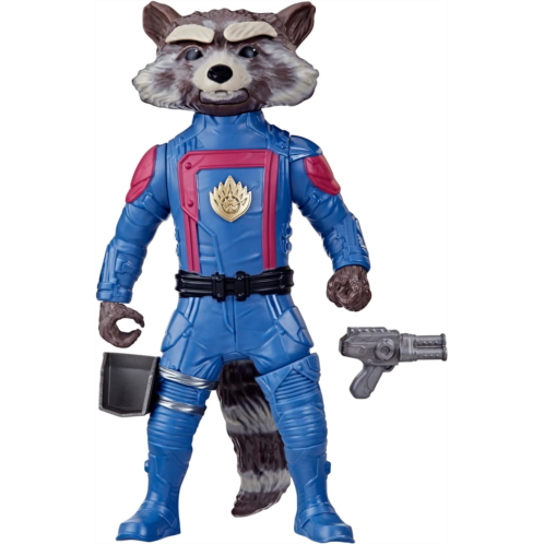 Marvel Studios Guardians of The Galaxy Vol. 3 Rocket Action Figure, Super Hero Toys for Kids Ages 4 and Up, 8-Inch-Scale Action Figure