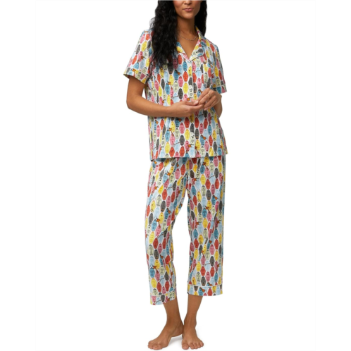 Bedhead PJs Organic Cotton Short Sleeve Crop PJ Set