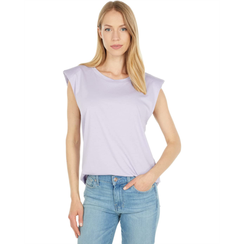 7 For All Mankind Shoulder Pad Tee