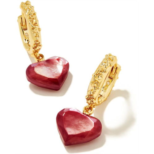 Kendra Scott Penny Heart Huggie Earrings