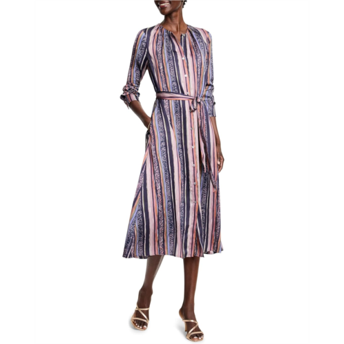 Womens NICZOE Animal Stripe Loren Dress