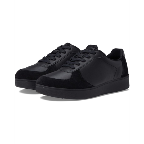 FitFlop Rally Leather/Suede Panel Sneakers
