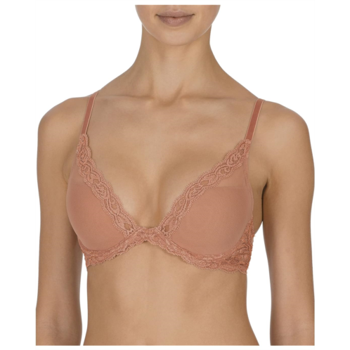 Womens Natori Feathers Contour Plunge Bra