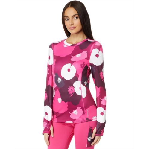 Hot Chillys Micro-Elite Chamois Printed Crew Neck