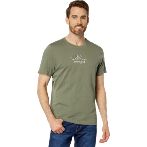 Life is Good Desert Vista Short Sleeve Crusher Tee