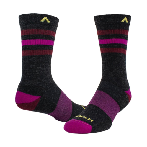 Unisex Wigwam Super Stripe Mid-Crew