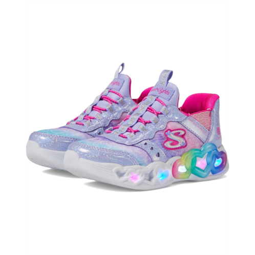 SKECHERS KIDS Infinite Heart Lights - Eternal Shimmer 303755L (Little Kid/Big Kid)