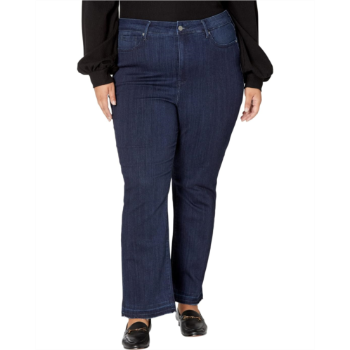 NYDJ Plus Size Plus Size The High Straight Released Hem in Highway
