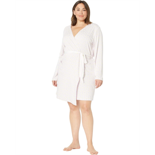 Kickee Pants Plus Size Maternity Nursing Robe & Matching Layette Gown/Hat Set