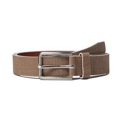 Johnston & Murphy Linen Print Belt