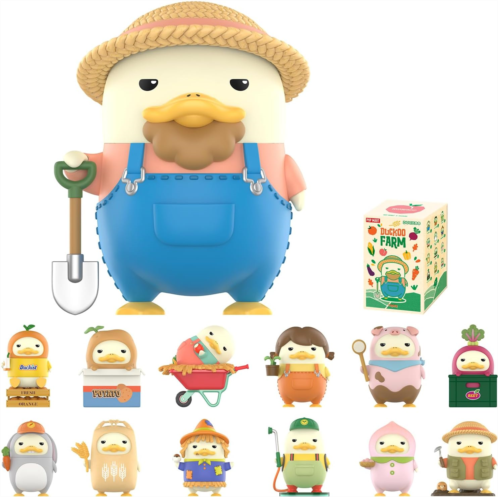 POP MART DUCKOO Farm Blind Box Figures, Random Design Box Toys for Modern Home Decor, Collectible Toy Set for Desk Accessories 1PC