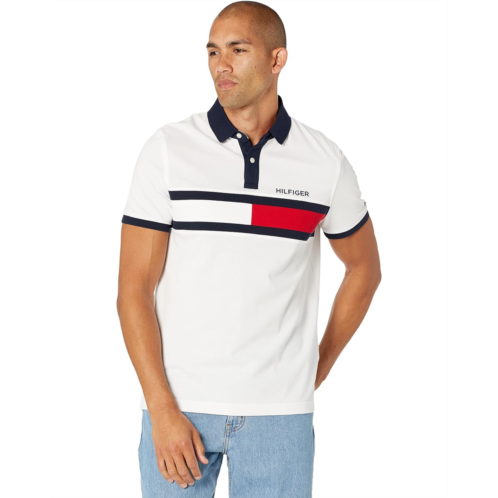 Mens Tommy Hilfiger Flag Pride Polo Shirt in Custom Fit