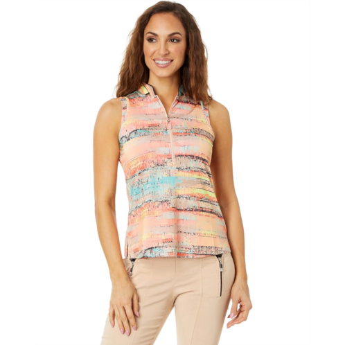 Jamie Sadock Kaliedescope Sleeveless Top