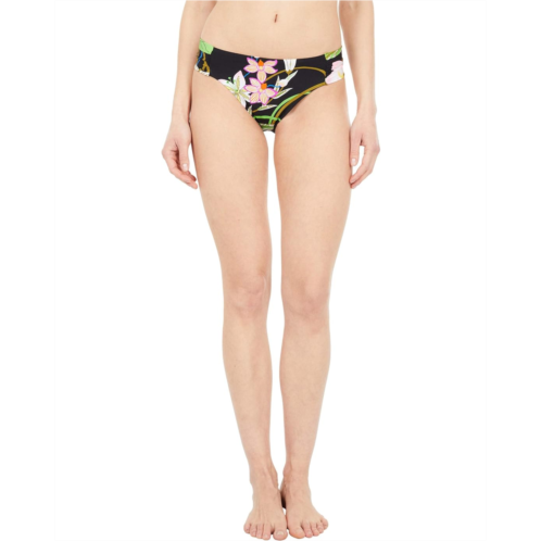 Trina Turk Moonlit Lotus Shirred Side Hipster