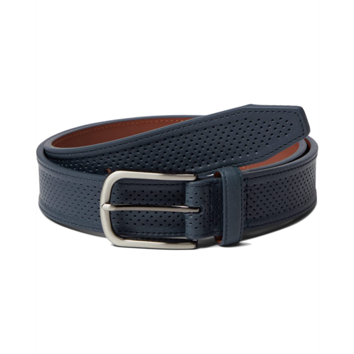 Johnston & Murphy Perfed Leather Belt