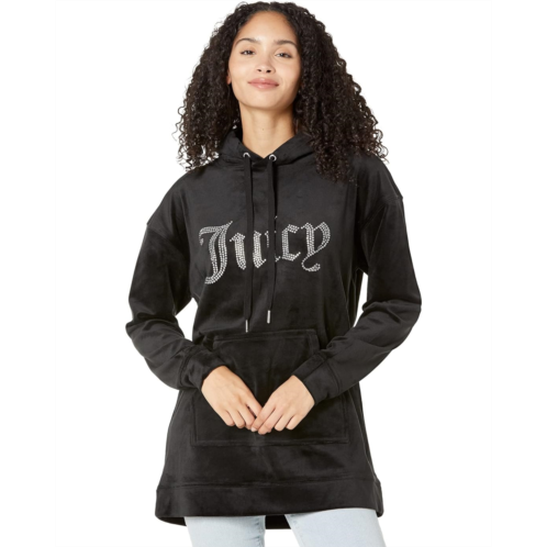 Juicy Couture Velour Hoodie Embellish