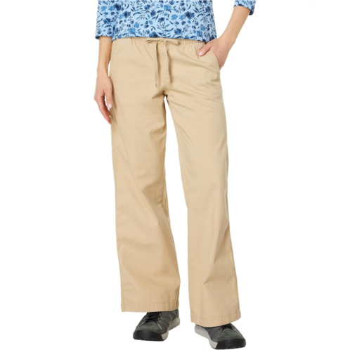 L.L.Bean Lakewashed Pull-On Wide Leg Pants