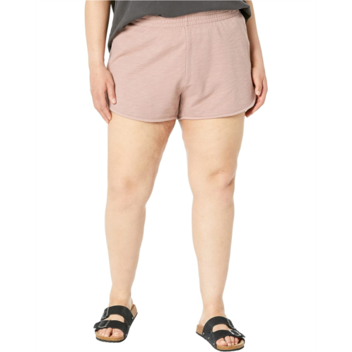 Madewell Plus MWL Curved-Hem Sweatshorts