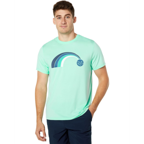 Original Penguin Golf Performance Graph Print Short Sleeve Crew Tee