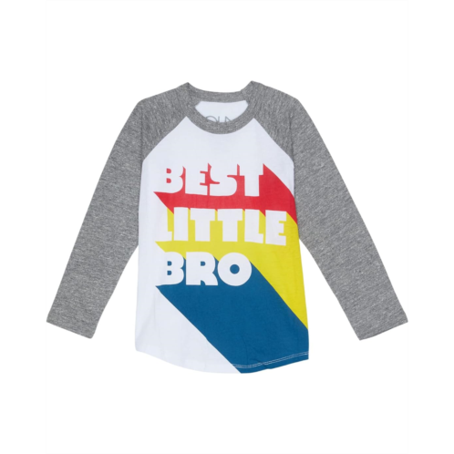 Chaser Kids Recycled Vintage Jersey w/ Tri-Blend Long Sleeve Raglan Blocked (Little Kids/Big Kids)