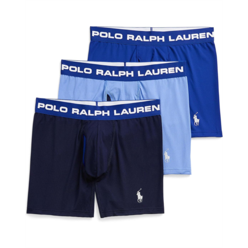 Mens Polo Ralph Lauren Perfect Pouch Boxer Brief 3-Pack