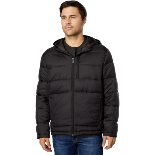Mens Cole Haan Hooded Nylon Jacket