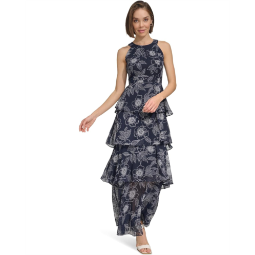 Tommy Hilfiger Floral Tiered Maxi Dress