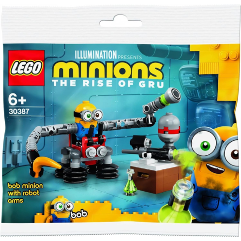 LEGO Minions Bob Minion with Robot Arms Building Kit 30387