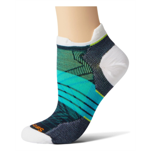 Womens Smartwool Run Zero Cushion Stripe Low Ankle