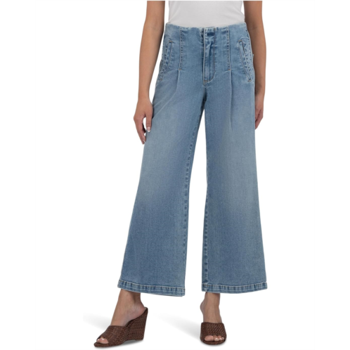 Womens KUT from the Kloth Meg High Rise Wide Leg With Front Welt