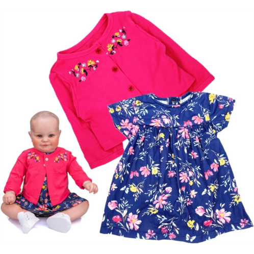 TatuDoll Reborn Doll Clothes 24 inch Girl Outfit Accessories for 22-24 inch Reborn Baby Doll Toddler Girl
