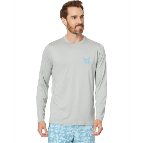 Mens Hurley Everyday Hybrid Upf Long Sleeve Tee