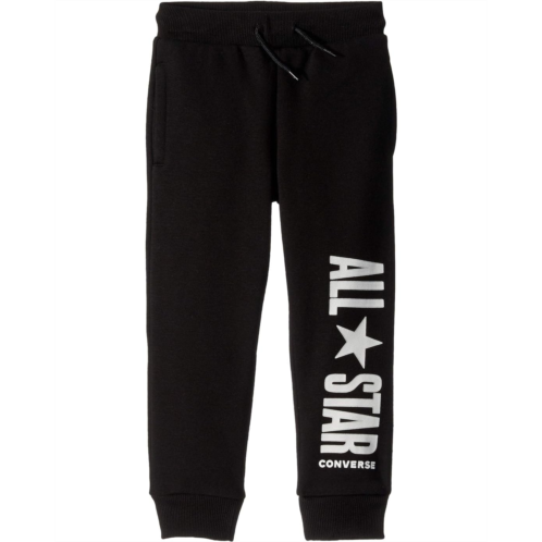 Converse Kids Fleece All Star Logo Joggers (Little Kids)