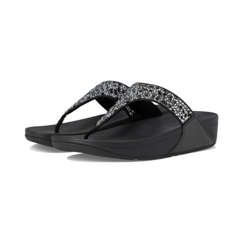 Womens FitFlop Lulu Crystal-Mix Toe-Post Sandals