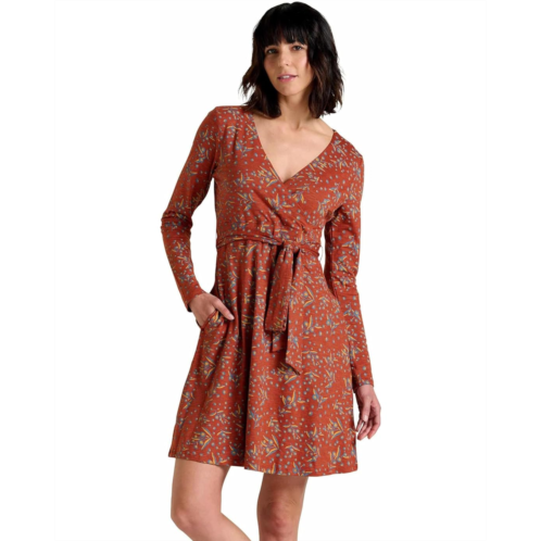 Toad&Co Cue Wrap Dress