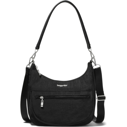 Baggallini Modern Pocket Half Moon Bag
