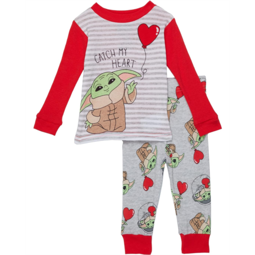 Favorite Characters Baby Yoda Cotton One-Piece Set (Infant)
