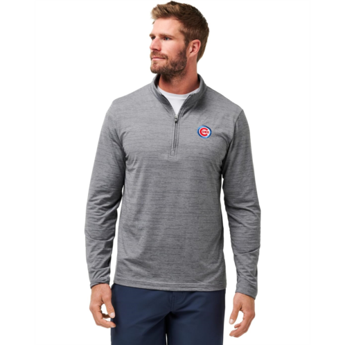 Mens TravisMathew Chicago Cubs The Heater 1/4 Zip