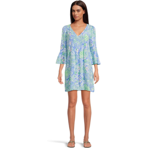 Womens Lilly Pulitzer Danika 3/4 Sleeve Tunic Dress