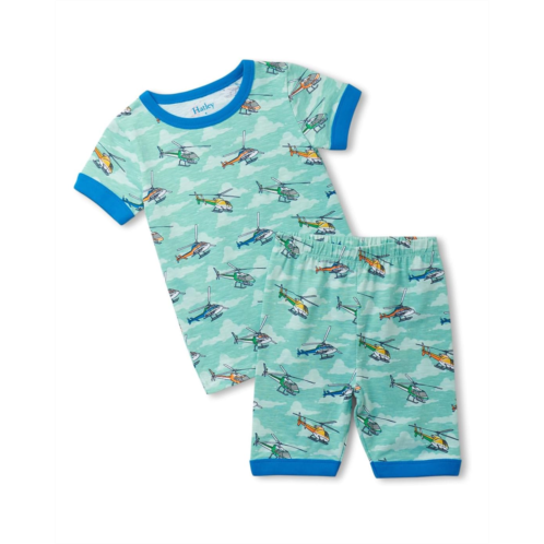 Hatley Kids Helicopters Cotton Short Pajama Set (Toddler/Little Kid/Big Kid)