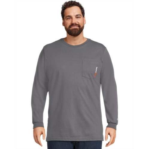 Mens Timberland PRO FR Cotton Core Long-Sleeve Pocket T-Shirt