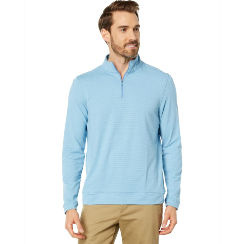 Southern Tide Cruiser Micro Stripe Heather 1/4 Zip